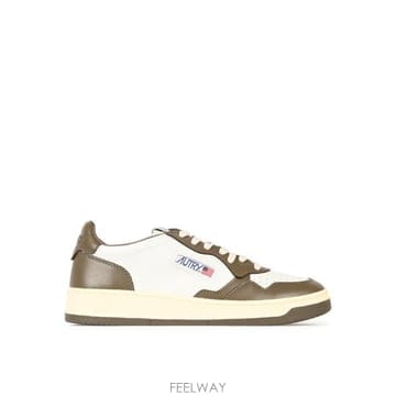 AUTRY 26FW ��Ʈ�� �޴޸���Ʈ �ο� ����Ŀ�� AULM WB68 LEAT WHT CHOCO26FW ��Ʈ�� �޴޸���Ʈ �ο� ����Ŀ�� AULM WB68 LEAT WH