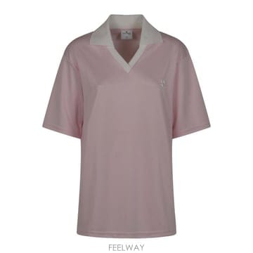COURREGES 26SS ������ ���� Ƽ���� 126JPO059JS0195 B218 LIGHT PINK HERITAGE WHI26SS ������ ���� Ƽ���� 126JPO059JS0195 B218 LIGHT PIN