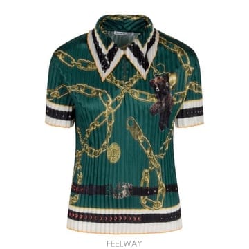 Acne 26SS ��ũ�� ��Ʃ��� �ø��� ����Ƽ�� ����콺 AC0786 AB8 Green26SS ��ũ�� ��Ʃ��� �ø��� ����Ƽ�� ����콺 AC0786 A