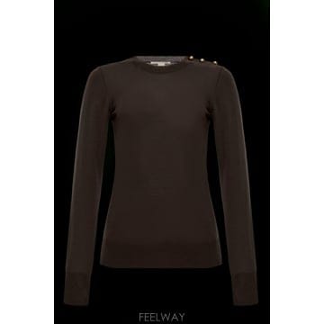 Stella McCartney 24FW ���ڶ� ��īƮ�� Fine ��Ʈ crew ��  Metallic button details on sho24FW ���ڶ� ��īƮ�� Fine ��Ʈ crew ��  Metallic butto