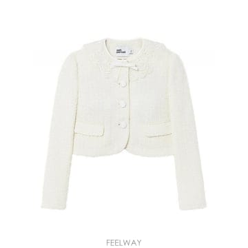 Self Portrait 26FW Self portrait Boucle ���̽� collar ���� PF26002JCREAM TP578126FW Self portrait Boucle ���̽� collar ���� PF26002JC