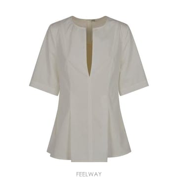 Toteme 26SS ���� ����콺 262WRT0735 FB0490047 White26SS ���� ����콺 262WRT0735 FB0490047 White