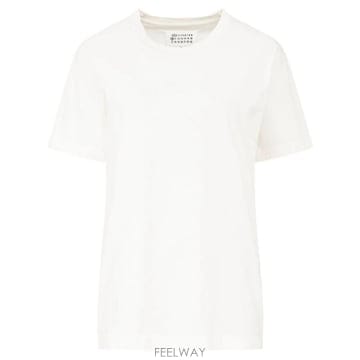 Maison Margiela 24FW �������������� �������������� Reverse ��ư T ���� With Backward �ΰ� Embroi24FW �������������� �������������� Reverse ��ư T ����