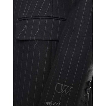 Off White 24SS Off ȭ��Ʈ Pinstriped �������� OWEF123S24FAB0030707 TP5780832424SS Off ȭ��Ʈ Pinstriped �������� OWEF123S24FAB00307