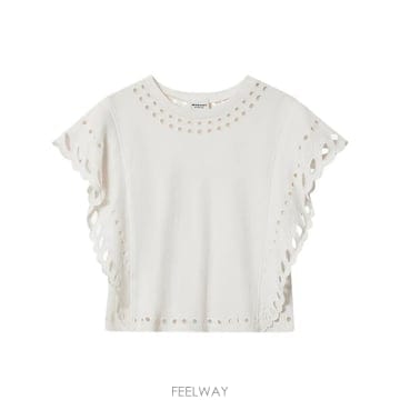 26SS 이자벨마랑 Odyle 코튼 탑 TS0298FAD1N08E23EC TP570637721