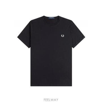 25FW 프레드 PERRY 블랙 T 셔츠 앤 폴로 M1303102 TP579510245