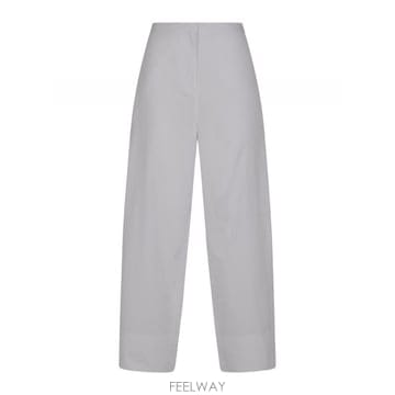 25FW Toteme Organic 코튼 Trousers 253WRB0295FB0226047 TP579394