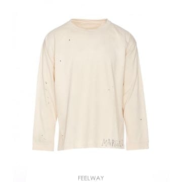 Maison Margiela 25SS �������������� T ���� with paint splatter effect S50GC0696S2456725SS �������������� T ���� with paint splatter effect 