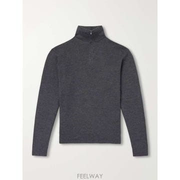 랄프로렌 WOOLPIQUE 하프지퍼 스웨터 790965745 B0082284621
