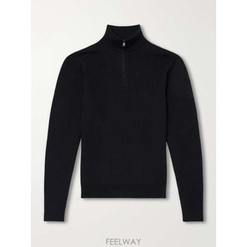 랄프로렌 WOOLPIQUE 하프지퍼 스웨터 790965745 B0082284622
