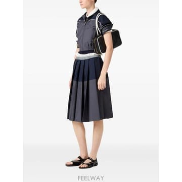 Miu Miu �̿�̿� ȭ��Ʈ poplin ���� MK1932SOOO163MF0009 TP579378551�̿�̿� ȭ��Ʈ poplin ���� MK1932SOOO163MF0009 TP5793