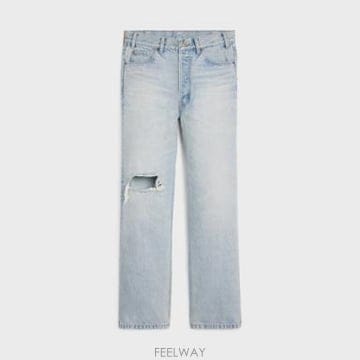 CELINE 25FW Celine Wesley jeans with breeyz point wash 2N807629V08Z25FW Celine Wesley jeans with breeyz point wash 2N8076