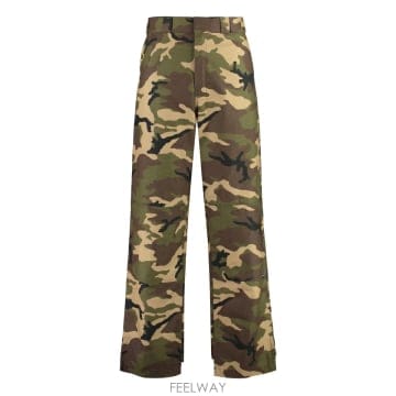 Palm Angels 23FW �ʿ����� �ʿ����� ��ư Trousers PMCG003E23FAB0025603 TP57943449423FW �ʿ����� �ʿ����� ��ư Trousers PMCG003E23FAB0025