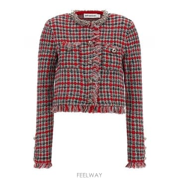 Self Portrait 26FW Self portrait Fringed ��Ʈ ���� AW26146JRED TP58146282926FW Self portrait Fringed ��Ʈ ���� AW26146JRED TP581