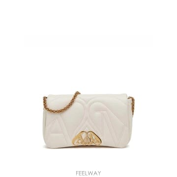 Alexander Mcqueen 24FW �˷���� ���� ���� The Seal ��� ��, ���̺���, Quilted 7573751BLE1921024FW �˷���� ���� ���� The Seal ��� ��, ���̺���, Qu
