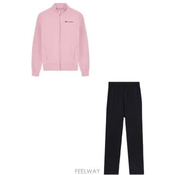 Champion CHAMPION TUTA DONNA FLEECE 118289PS090ROSA TP581462818CHAMPION TUTA DONNA FLEECE 118289PS090ROSA TP581462818