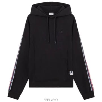 Champion CHAMPION FELPA UOMO C TAPE HDY 222946KK001NERO TP581462807CHAMPION FELPA UOMO C TAPE HDY 222946KK001NERO TP58146