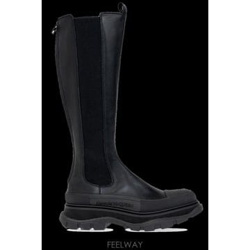 Alexander Mcqueen 23SS �˷���� ���� Tread knee high ���� 666410WHZ661000 TP57911457923SS �˷���� ���� Tread knee high ���� 666410WHZ66100