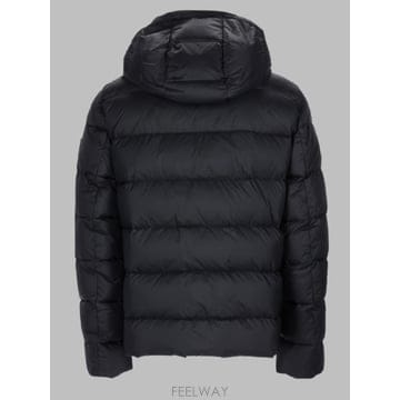 FAY 26FW FAY Db Front Piuma Cappuccio Nero NAM32530620XMHB999 TP26FW FAY Db Front Piuma Cappuccio Nero NAM32530620XMHB
