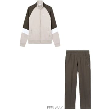 Champion CHAMPION TUTA UOMO FLEECE 222692ES084MARRONE TP581462758CHAMPION TUTA UOMO FLEECE 222692ES084MARRONE TP5814627
