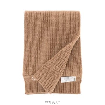 26FW 미우미우 Camel 울 blend 스카프 5FS0482F8SF0040 TP580314301