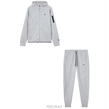 Champion CHAMPION TUTA UOMO C TECH INTERLOCK 222696EM021GRIGIO TP5814CHAMPION TUTA UOMO C TECH INTERLOCK 222696EM021GRIGIO 