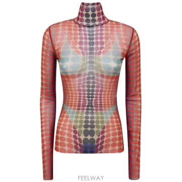 Jean Paul Gaultier 26SS �������쿡 RE EDITION   HIGH �� WITH �� SLEEVES 2601WTO445M01826SS �������쿡 RE EDITION   HIGH �� WITH �� SLEEVES 2