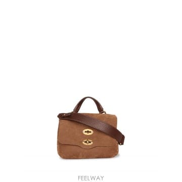 26FW Zanellato Postina 베이비 백 in 브라운 nubuck 068090B0070000Z11