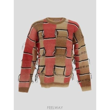 Marni 26SS Marni Fringed ��Ƽ �÷� ������ GCMG0334Q0UFP402INW34 TP579237026SS Marni Fringed ��Ƽ �÷� ������ GCMG0334Q0UFP402IN