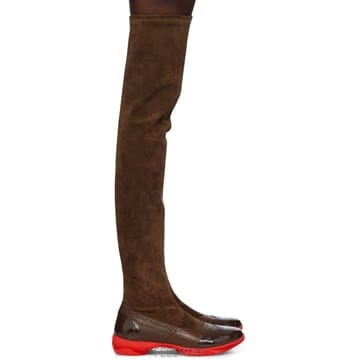 KIKO KOSTADINOV 24FW Ű�� �ڽ�Ÿ���� ���� high ���� KKWAW24FT04159CHOCOLATEBROWNCHES T24FW Ű�� �ڽ�Ÿ���� ���� high ���� KKWAW24FT04159CH