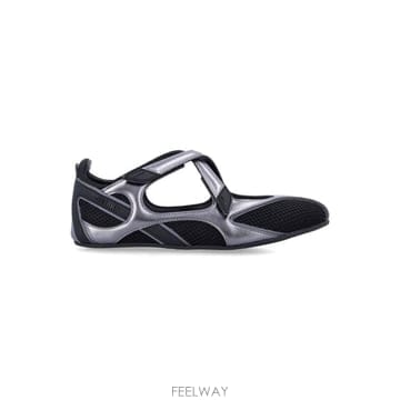 THE ATTICO 26SS ���Ƽ�� ���Ƽ�� �÷ξ� 1 Mesh Ballerina 26PWSH00871MIX024AA100 T26SS ���Ƽ�� ���Ƽ�� �÷ξ� 1 Mesh Ballerina 26PWSH0