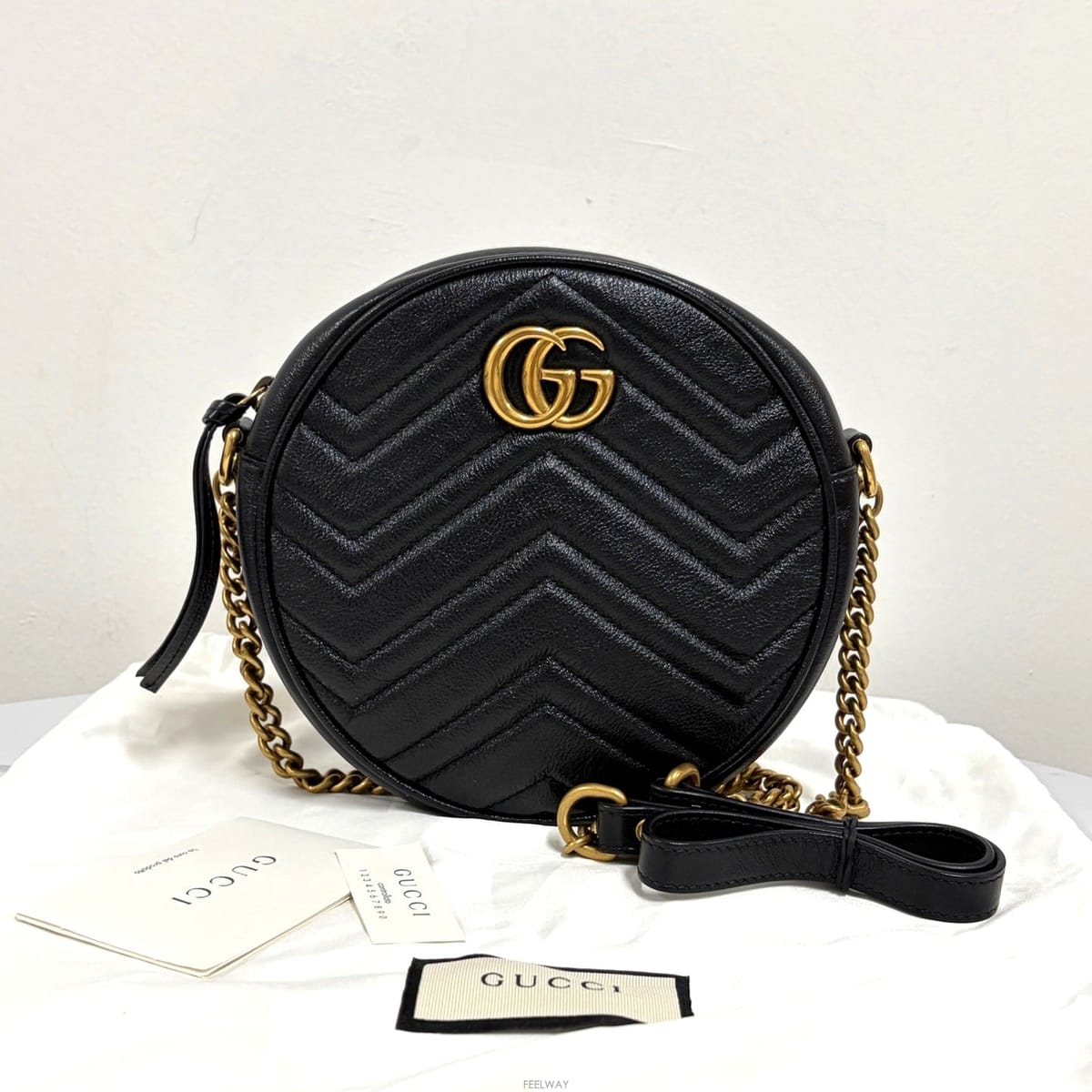 GUCCI ���� ��Ʋ�� �ƹ��� ü�� ũ�ν��� ���� (550154)���� ��Ʋ�� �ƹ��� ü�� ũ�ν��� ���� (550154)