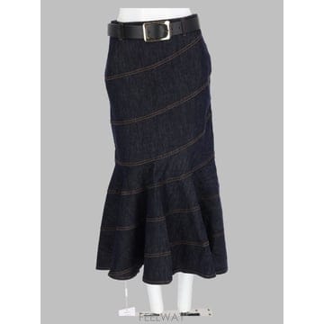 26 F/W 셀프 포트레이트 GONNA 미디 인 데님 PF26-810 B0042273546