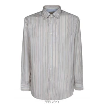 Paul Smith 26FW �����̽� ����Ʈ ����Ʈ striped fabric  Regular ��  Ŭ���� collar  M1R26FW �����̽� ����Ʈ ����Ʈ striped fabric  Regular ��