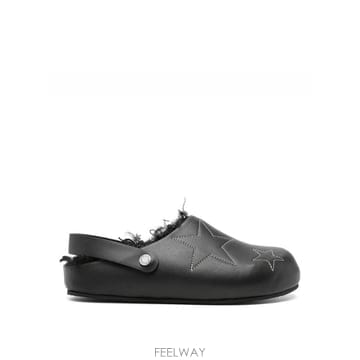 24FW 스텔라 매카트니 블랙 alter mat Elyse 슬리퍼 810443AP00P01000 TP5781