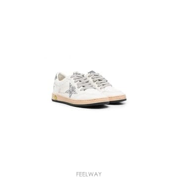 Golden Goose ��籸�� ����Ŀ�� BALL��Ÿ NAPPA UPPER GLITTER ��Ÿ �� �� ȭ��Ʈ SILVER GYF00��籸�� ����Ŀ�� BALL��Ÿ NAPPA UPPER GLITTER ��Ÿ ��