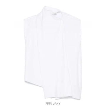 25SS 까르뱅 스카프 탑 6251K21454WHITE TP581420165