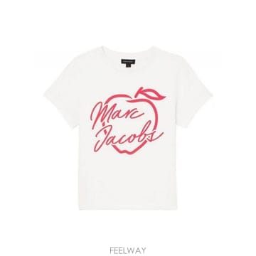 26FW  Apple 로고 Femme 티셔츠 2F6RTP029C14111 TP581418836