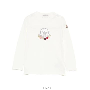 26FW Moncler T 셔츠 A MANICHE LUNGHE L29518D0000689AUM034 TP58