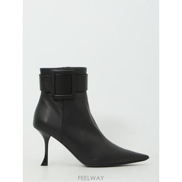 Roger Vivier 26FW ���� ��� Viv Ville booties RVW83045760TNRB999 TP58031830526FW ���� ��� Viv Ville booties RVW83045760TNRB999 