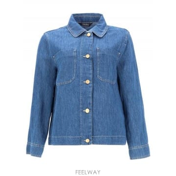 Max Mara �������� GIACCA GALANTE IN CHAMBRAY 2619041113600317001 TP581194�������� GIACCA GALANTE IN CHAMBRAY 261904111360031700