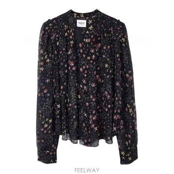 Isabel Marant 26FW ���ں����� Florine Haut   ž ���� Ecru HT0947FAD3J01EBKEC TP58126FW ���ں����� Florine Haut   ž ���� Ecru HT0947FAD3