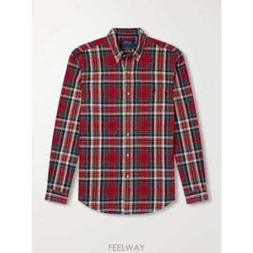 Ralph Lauren 26 FW ���� �����η� ���� �ΰ� �ڼ� üũ ��ư �������� ���� TP58145348026 FW ���� �����η� ���� �ΰ� �ڼ� üũ ��ư �������� 
