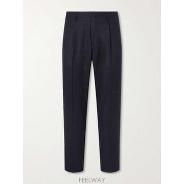 26 FW 카날리 블랙 스트레이트 울 팬츠 TP581478977