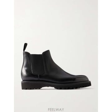 26 FW 존 롭 블랙 로리 뉴 스탠다드 가죽 첼시 부츠 TP581461223