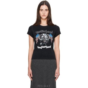 Vetements 26 FW ��Ʈ�� ���� Motorhead �÷��� Ƽ���� 262669F11000526 FW ��Ʈ�� ���� Motorhead �÷��� Ƽ���� 262669F11000