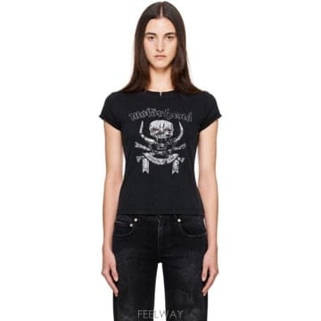 Vetements 26 FW ��Ʈ�� ���� Motorhead ���� �ƾ� Ƽ���� 262669F11000626 FW ��Ʈ�� ���� Motorhead ���� �ƾ� Ƽ���� 262669F11