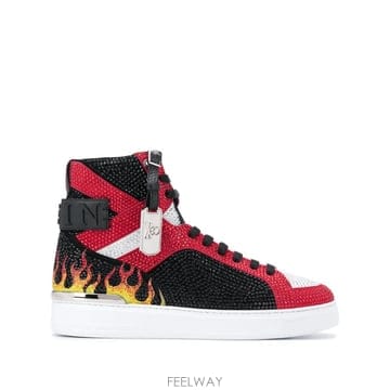 Philipp Plein 26 FW �ʸ��÷��� �Ӵ� ��Ʈ ũ������ ������ ����Ŀ�� F20SMSC2838PCO058N TP45818326 FW �ʸ��÷��� �Ӵ� ��Ʈ ũ������ ������ ����Ŀ�� 