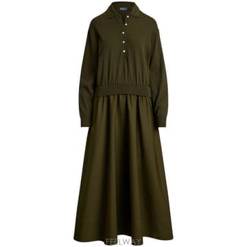 랄프로렌 하이브리드 니트 POLOBODICE 드레스 211B1744 B0192284332