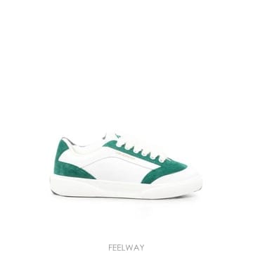 26 FW 카사블랑카 델 마르 로고 프린트 스웨이드 패널 스니커즈 APF26SKN02502M TP455075